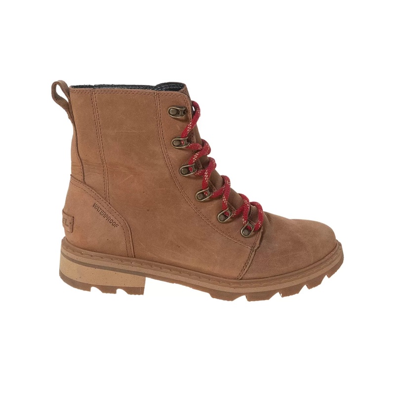 Sorel Lennox Lace Boots 9.5 Brown