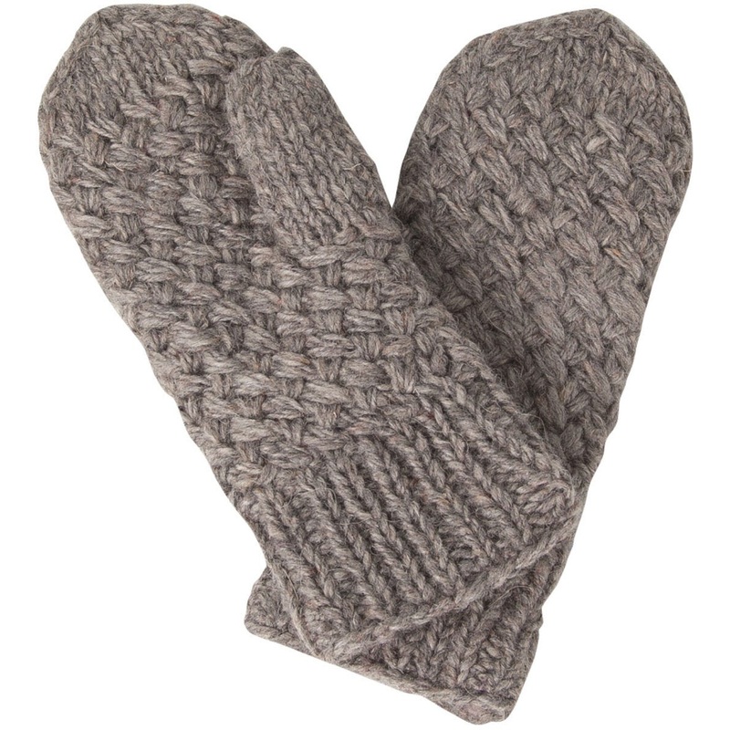 Women’s Palermo Knitted Mittens BLACK OS