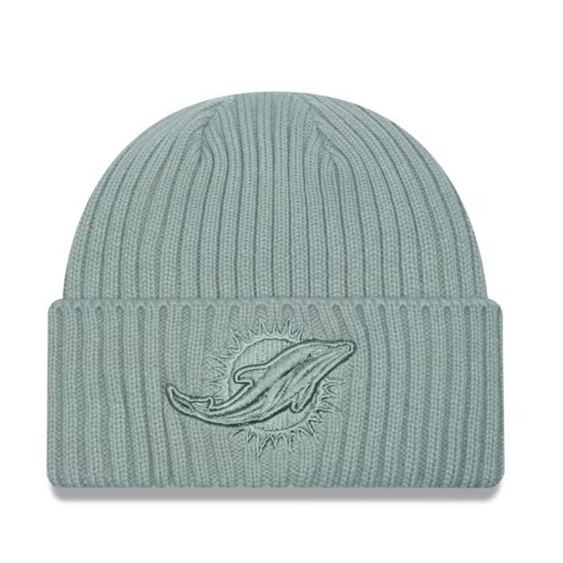 NFL Knit Colour Pack Green Toque MIAMI DOLPHINS