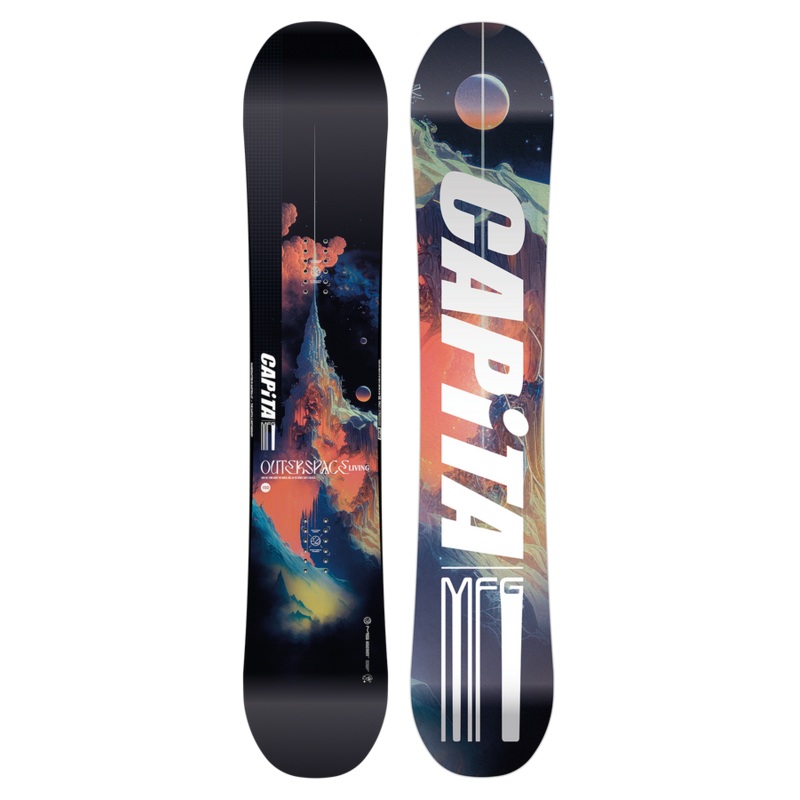 Capita Outerspace Living Snowboard Bundle 150 M 8.5