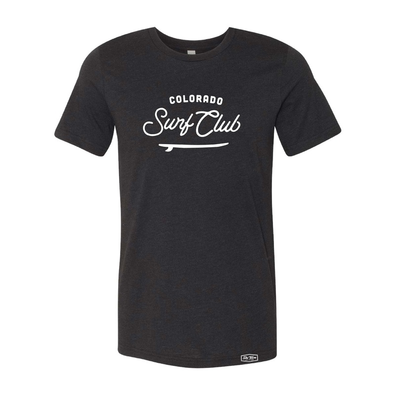 Colorado Surf Club T-Shirt – Black (CLOSEOUT) XS