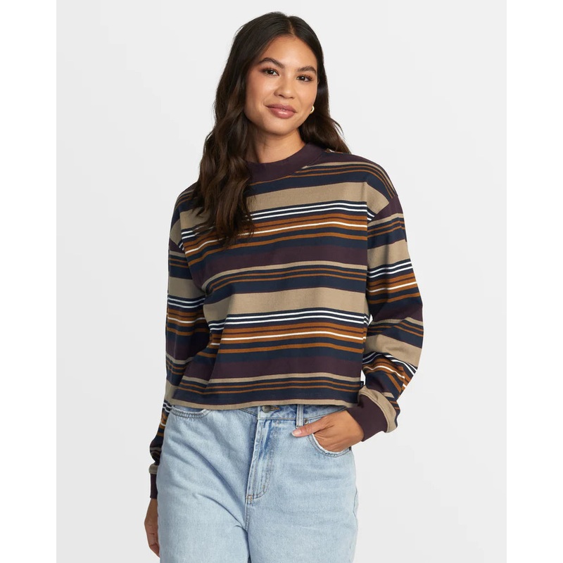 Women’s Kinney Long Sleeve Tee PLUM PERFECT S