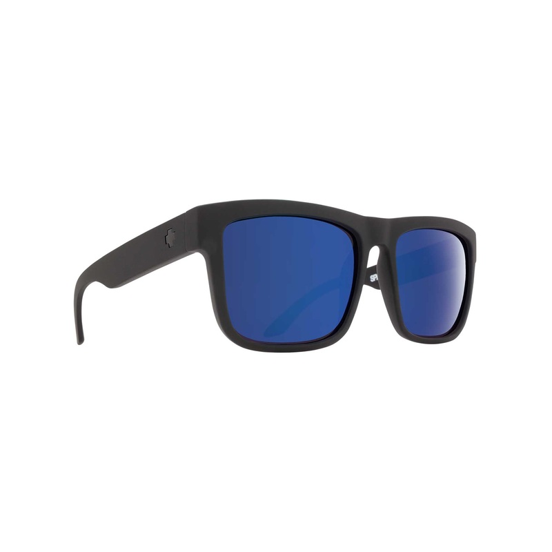 Discord Polarized Sunglasses O/S BLK/BRZ POL/BLU SPEC MIR