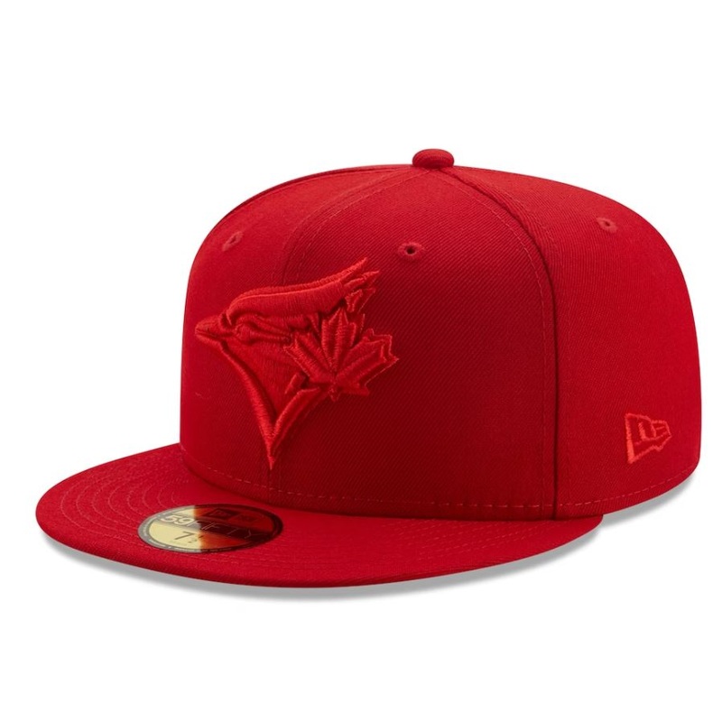 MLB Color Pack FIFTY Fitted Hat – Scarlet BOSTON RED SOX 6 7/8