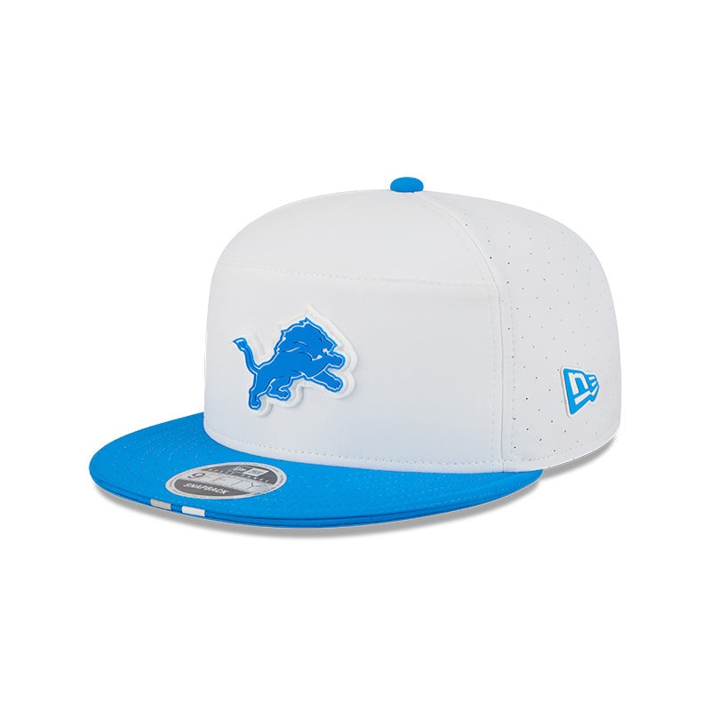 New Era Detroit Lions 2025 Training Split Panel 9FIFTY Snapback Hat OS