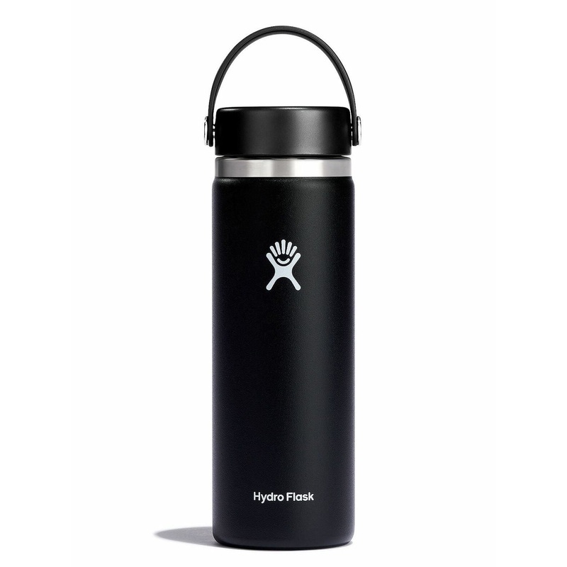 20oz Wide Mouth Black Bottle O/S BLACK