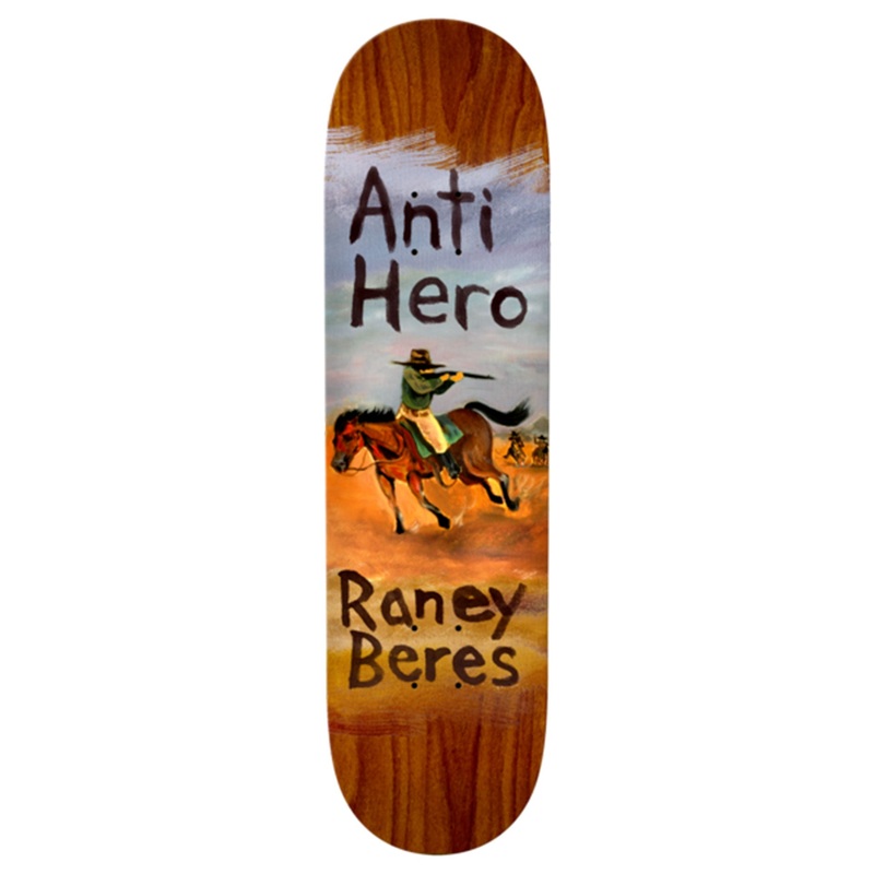 Old West Beres 8.4” Skateboard 8.4 BROWN