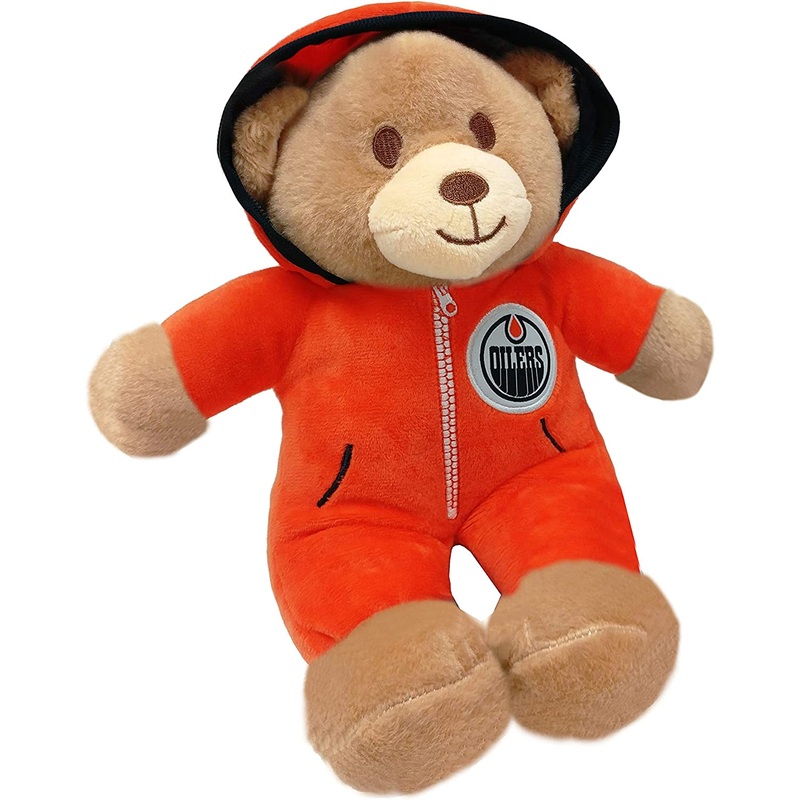8″ Jumpsuit Bear- NHL EDMONTON OILERS