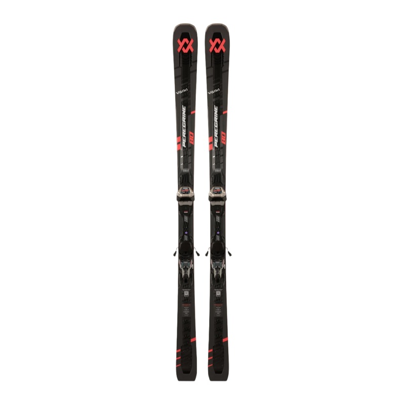 Vlkl Peregrine 80 with Lowride 12 TCX Bindings 2025 BLK ORNG 167