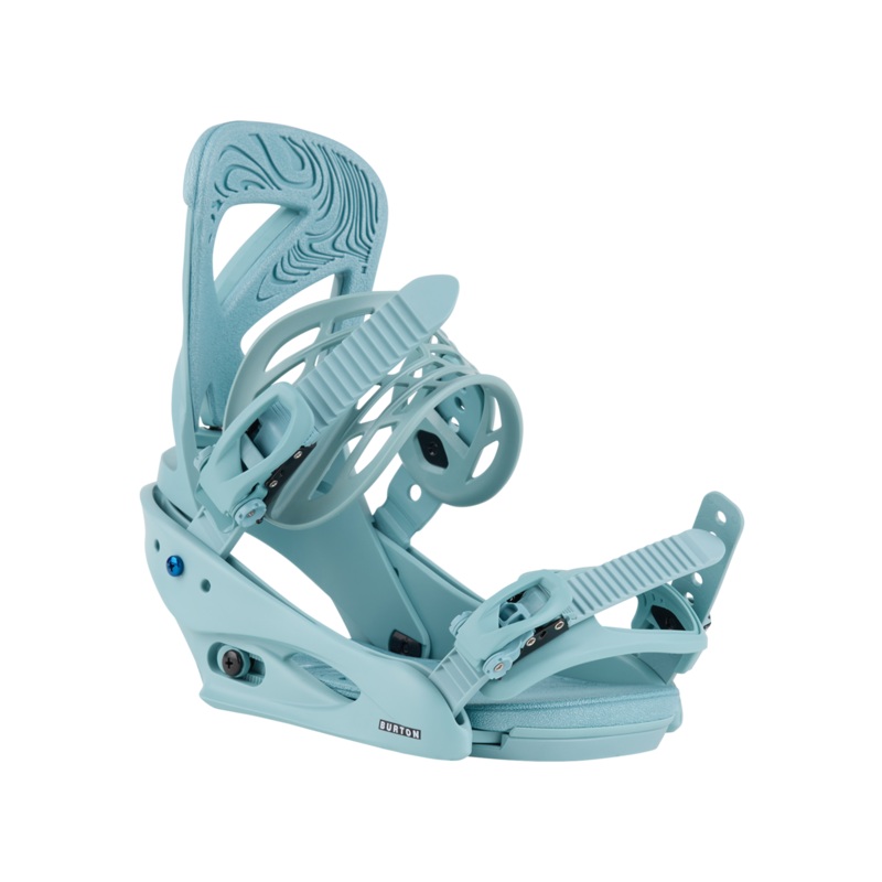 Burton Scribe Womens Snowboard Bindings 2024 L Rock Lichen