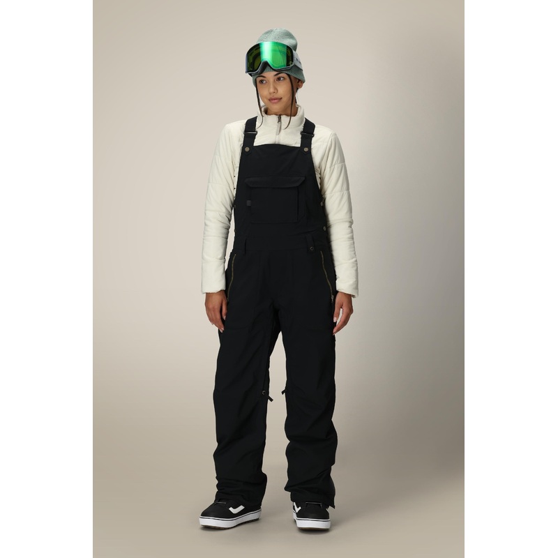 686 WMNS BLACK MAGIC INSULATED BIB 26 BLK L