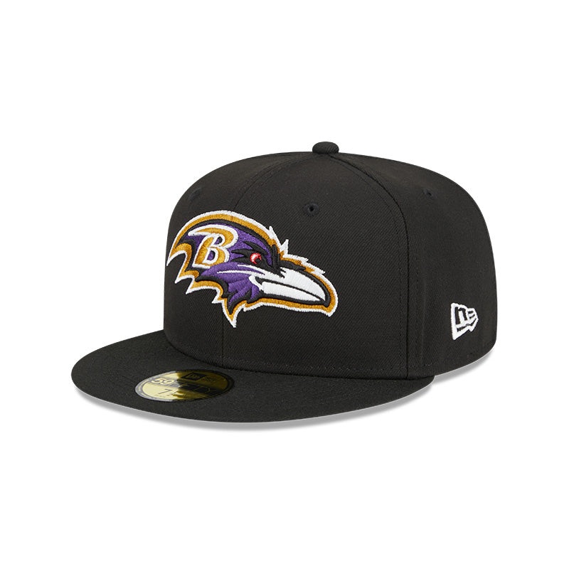 New Era Baltimore Ravens Main 59FIFTY Fitted Hat 7