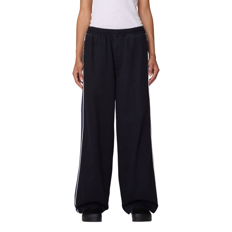 Astrid Side Stripe Pants XS DIGITAL BLACK FADED WASH (DIB)
