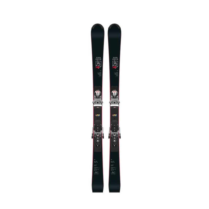 Van Deer WC SL Junior Race Ski with SPX Binding Black 138