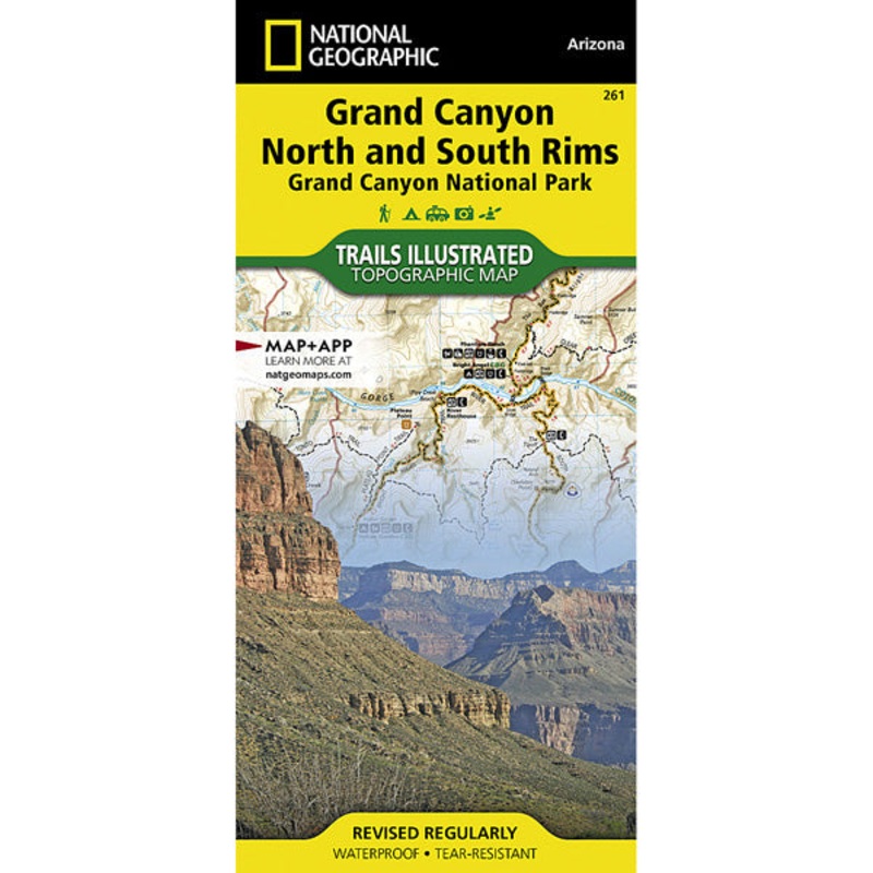 Grand Canyon National Park Map N/A One Size
