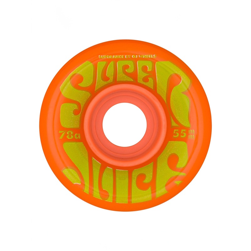 Mini Super Juice Orange 55mm Skateboard Wheels 55MM/78A ORANGE