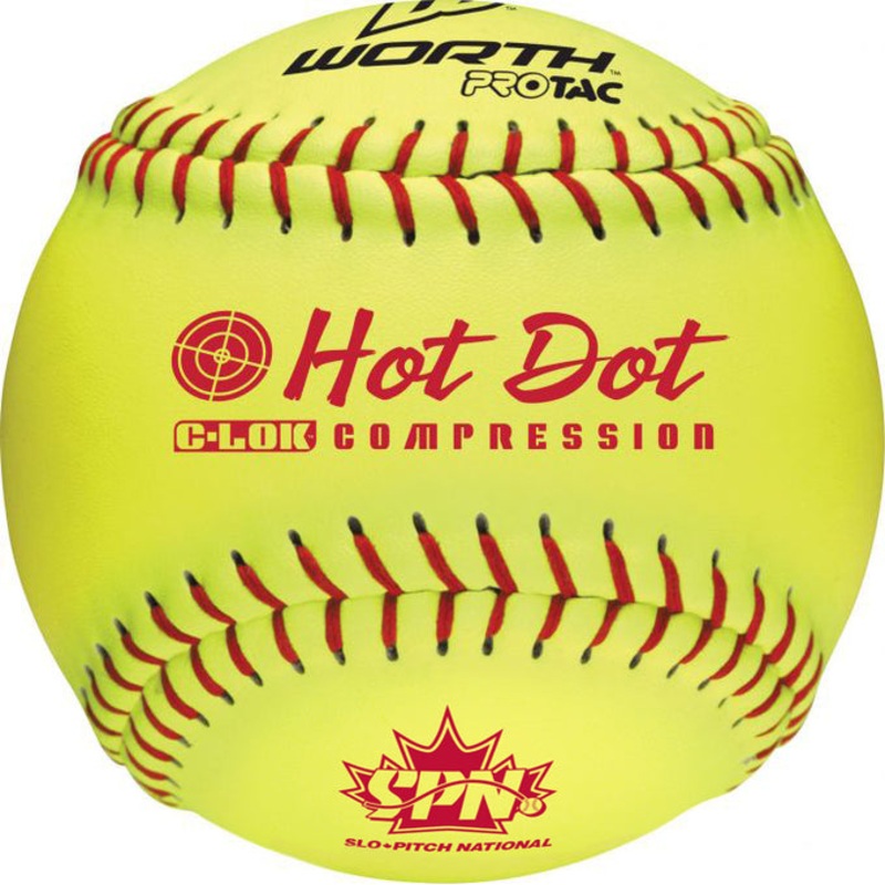 11″ Hot Dot Optic Softball 11″