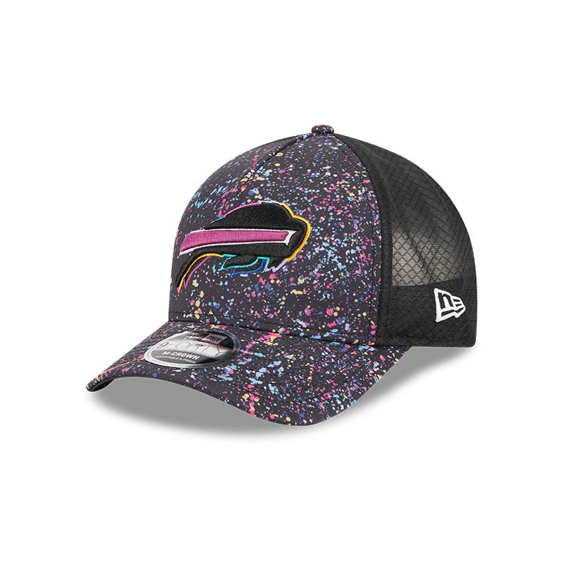 New Era Buffalo Bills 2025 Crucial Catch 9FORTY M-Crown A-Frame Trucker Hat OS