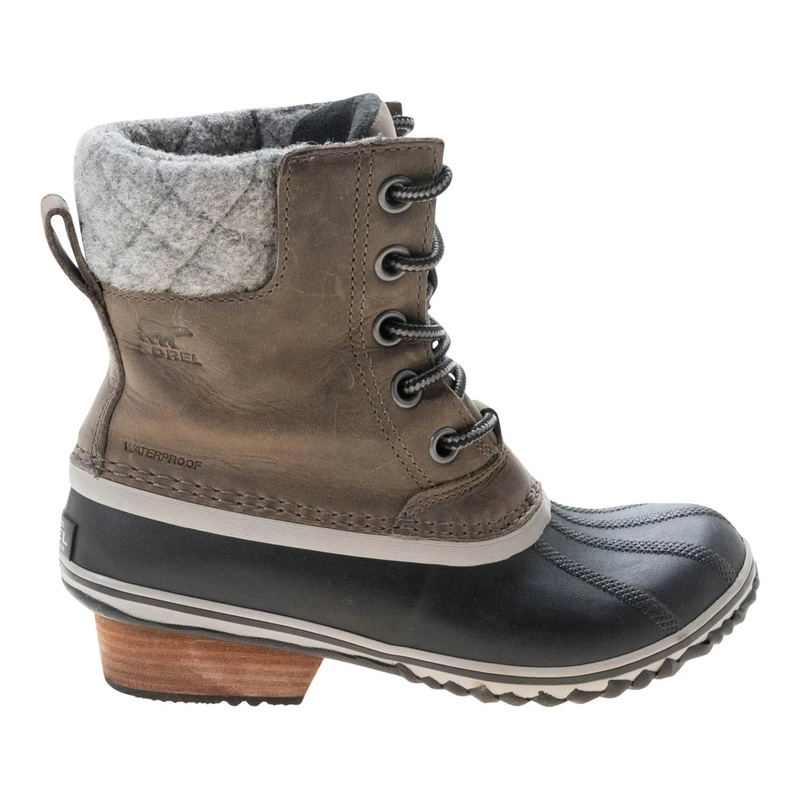 Sorel Slimpack II Lace Winter Boots 6.5 Gray