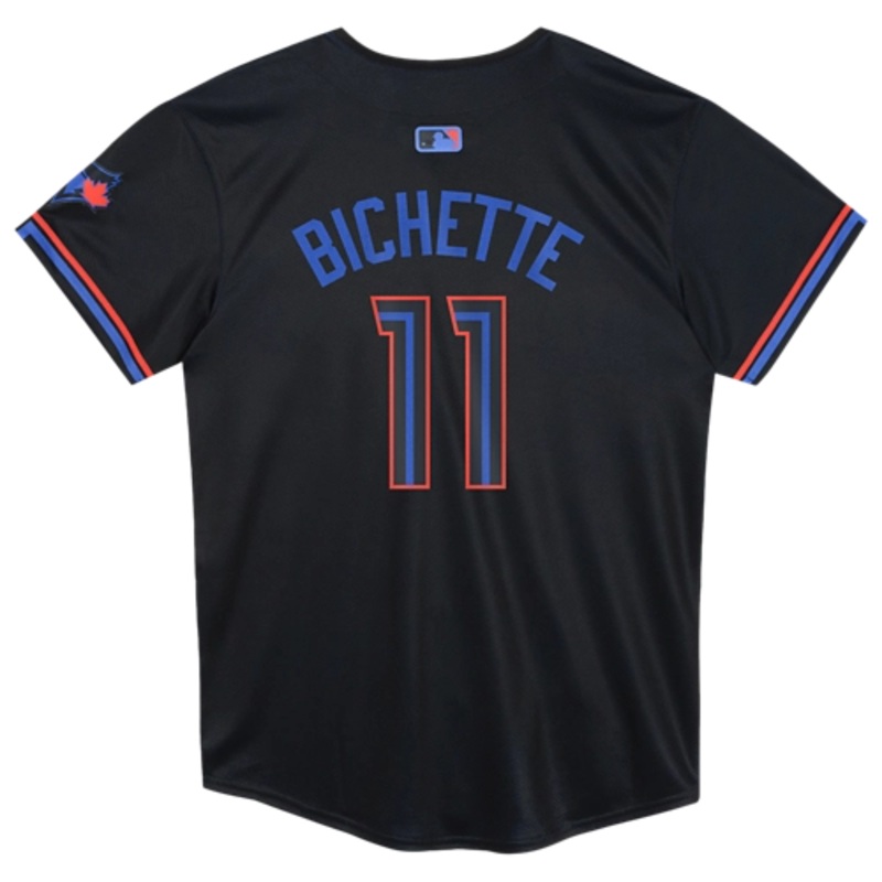 Outerstuff Youth Toronto Blue Jays Limited City Connect Jersey- Bo Bichette BLACK S