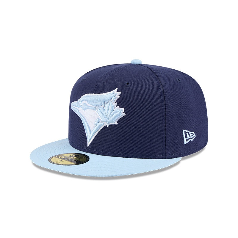 Toronto Blue Jays Navy/Light Blue Color Pack Two-Tone 59FIFTY Fitted Hat 6 7/8