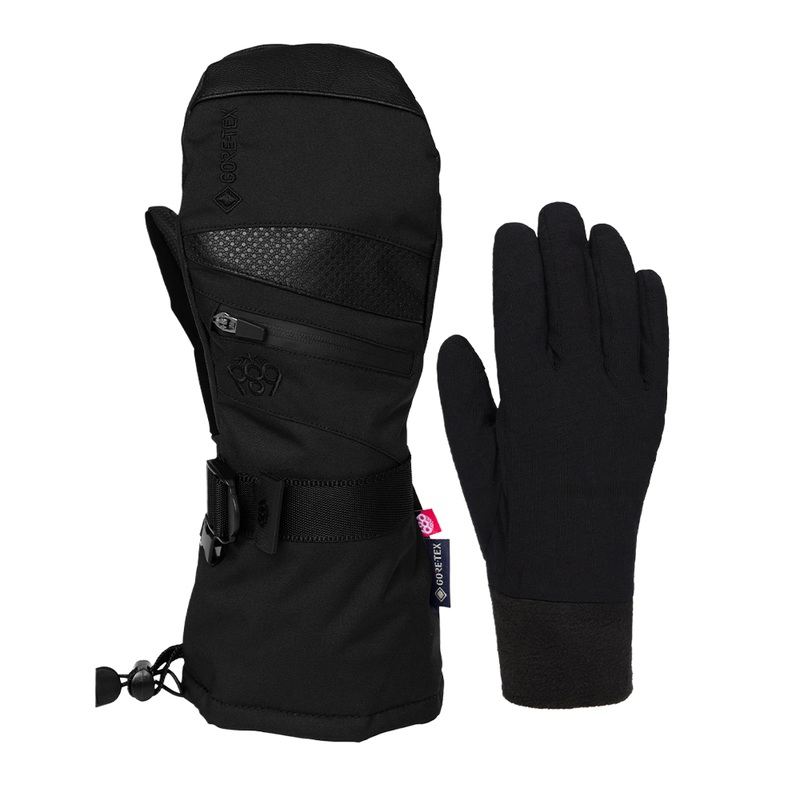686 Women’s SMARTY Gauntlet GT Mitt 2026 BLACK XS