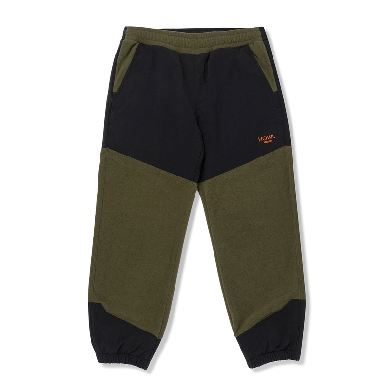 Zip Polar Fleece Pants MED ARMY