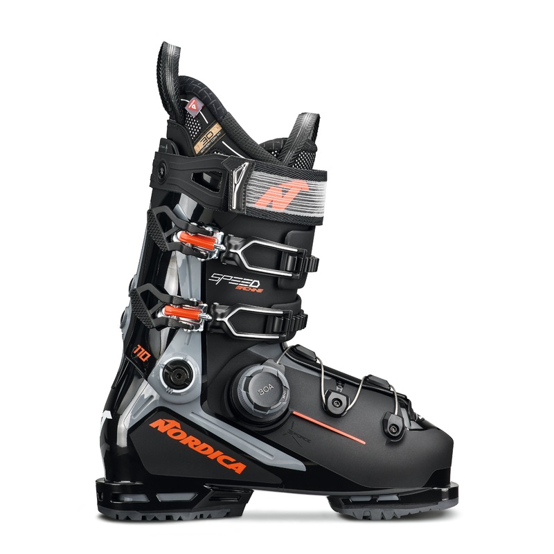 Nordica Speedmachine 3 BOA Ski Boots 2026 BLK RED 24.5
