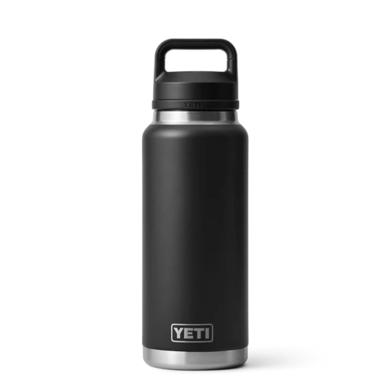 Yeti Rambler 36oz Bottle w/ Chug Cap (1065ml) 36oz Black