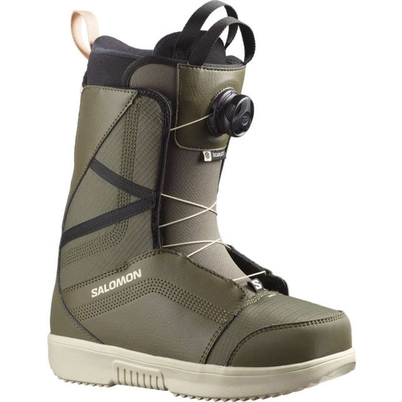 Salomon Women’s Scarlet BOA Snowboard Boots 2024 GRN RAIN 6
