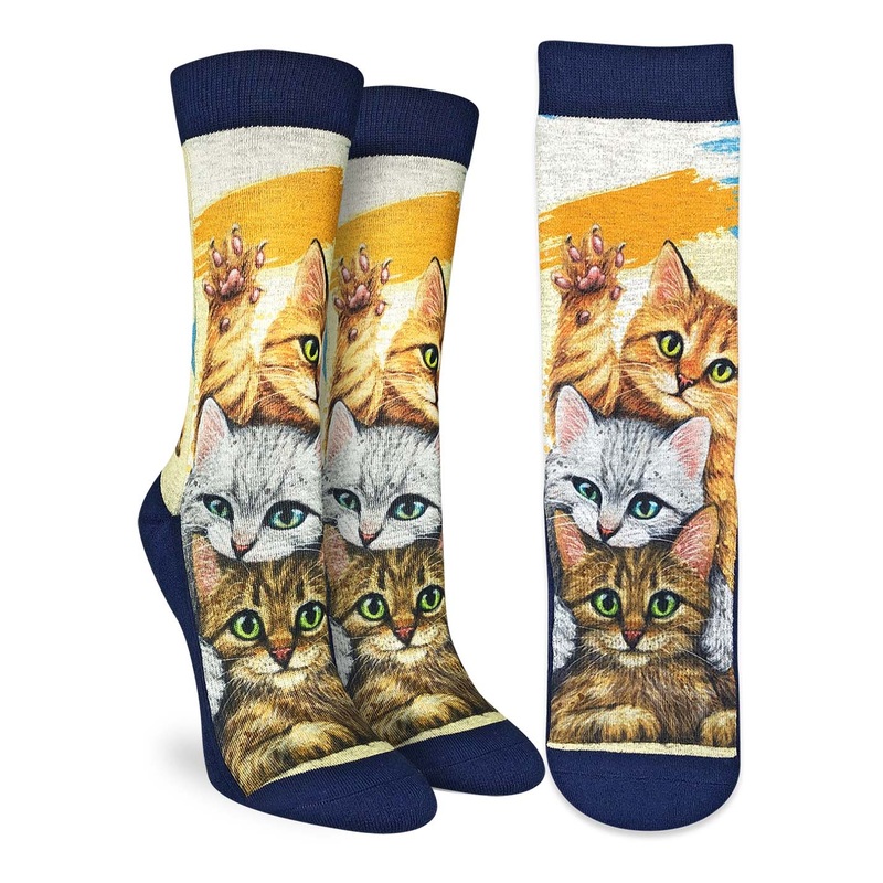Women’s Stack the Cats Socks OS