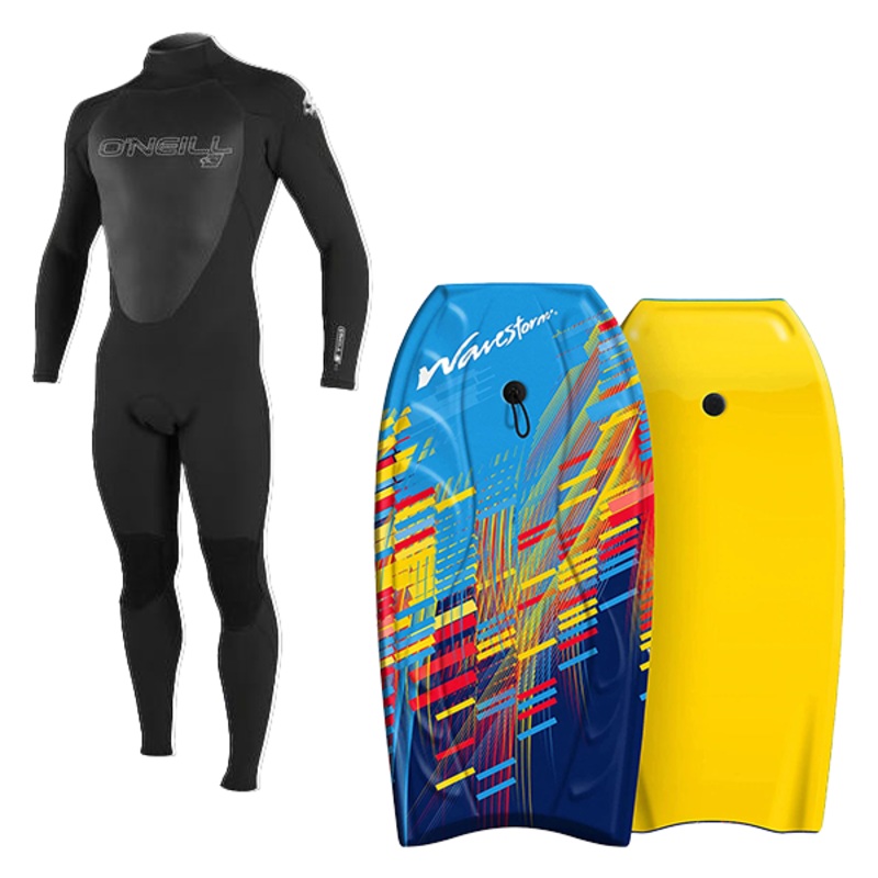 Youth Wetsuit & Bodyboard Package Day  1 Day