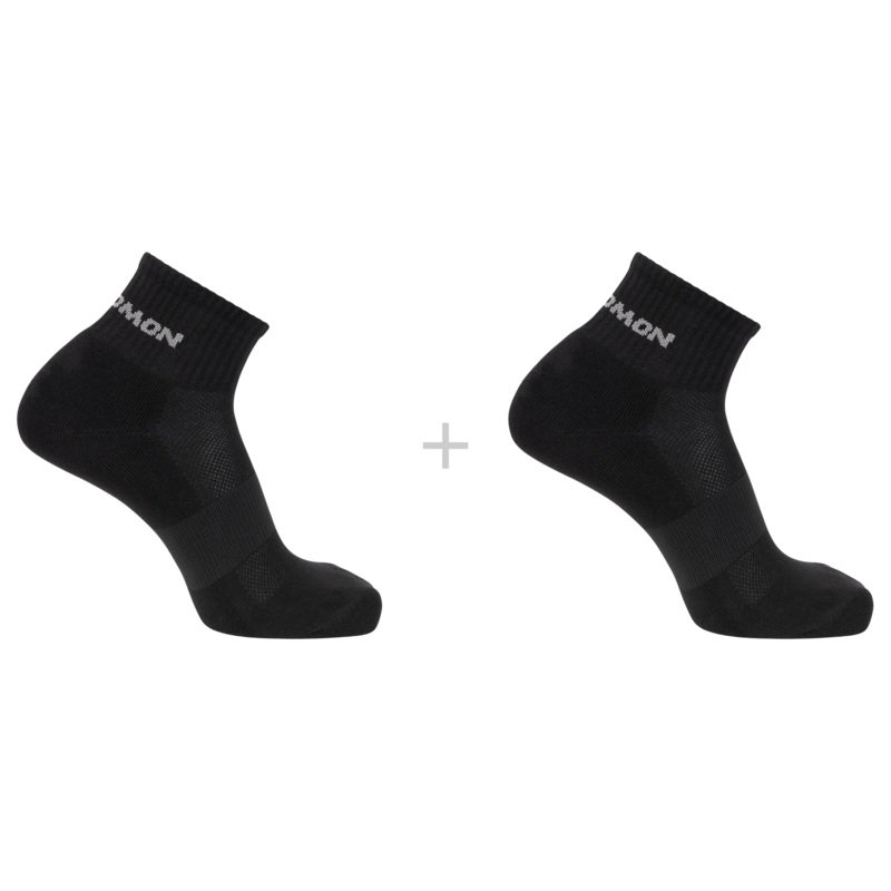 EVASION ANKLE 2-PACK BLACK / BLACK S