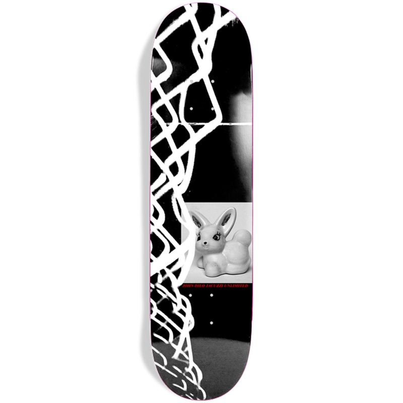EX7 Dilo No Fear 8.125″ & 8.5″ Skateboard Deck 8.125 BLACK