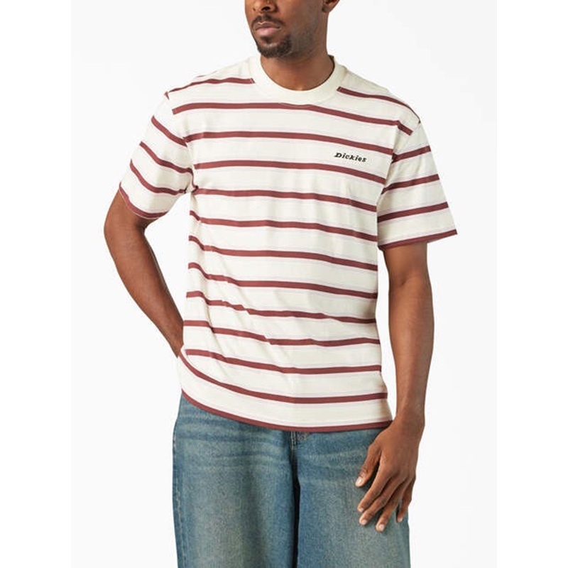 York Stripe T-Shirt LRG BLACK (BLK)