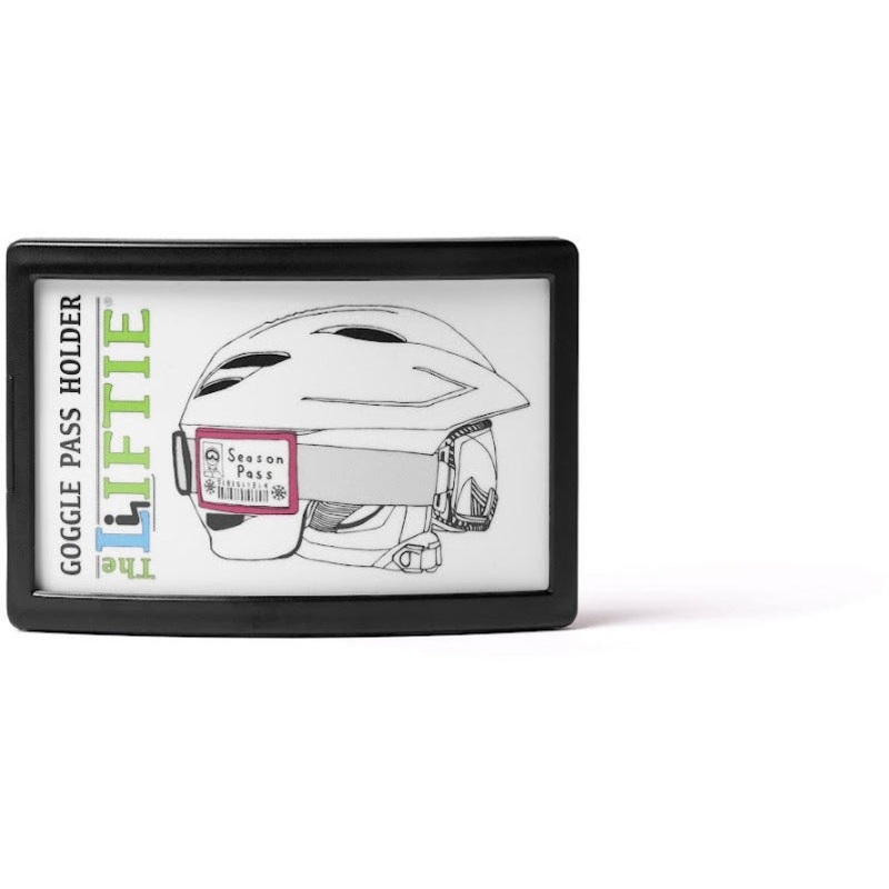 The Liftie Ski/Bike Pass Holder Black OS