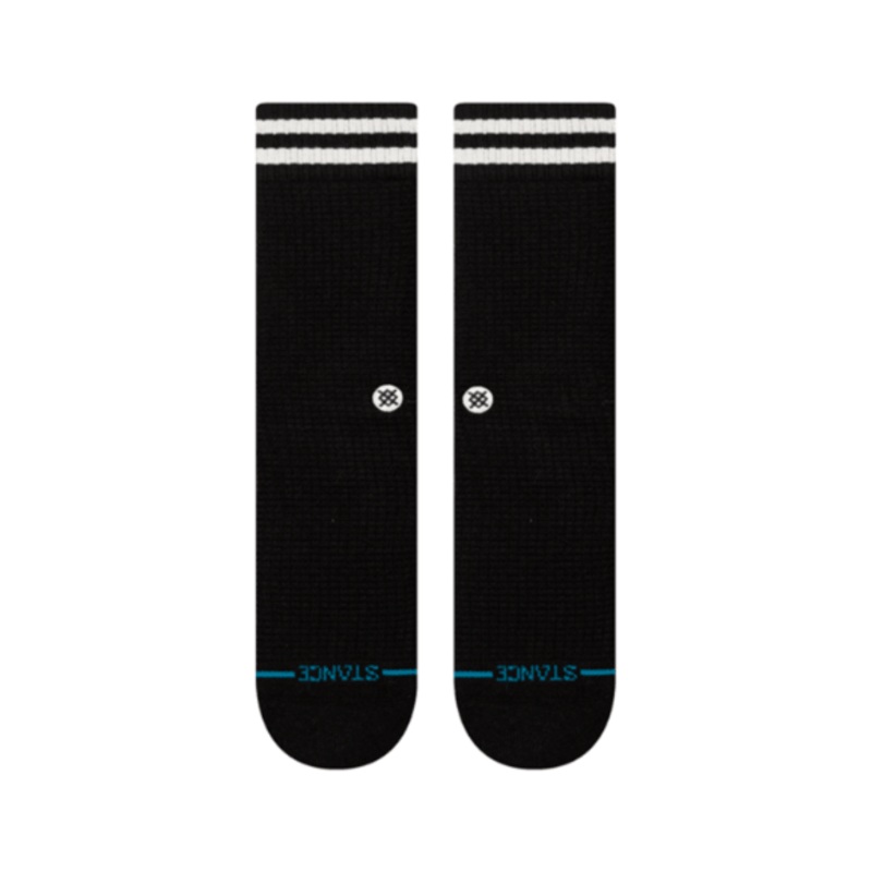 Stance W Wafflles N Butter Crew BLACK S