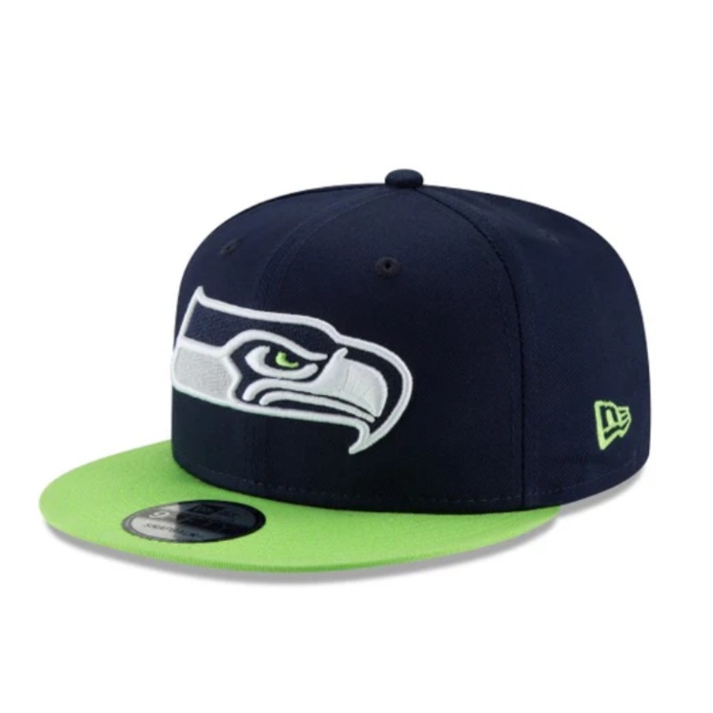 New Era Seattle Seahawks Two-Tone 9FIFTY Snapback Hat OS