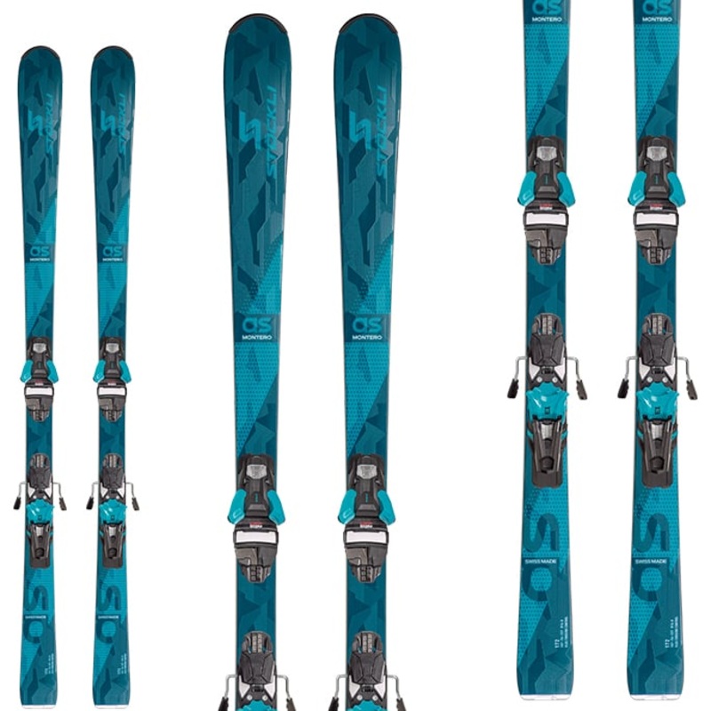 2025 Stckli Montero AS Frontside Ski w/ Strive 13D Binding – 166