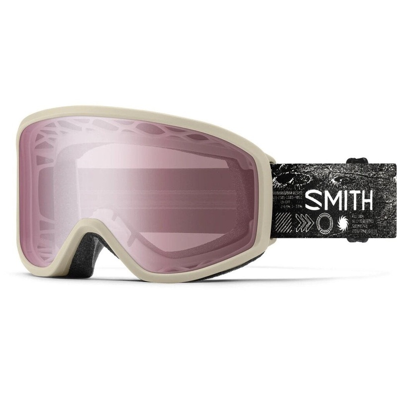 Smith Reason OTG Goggles Large Fit Chalk Space Invader / Ignitor Mirror New