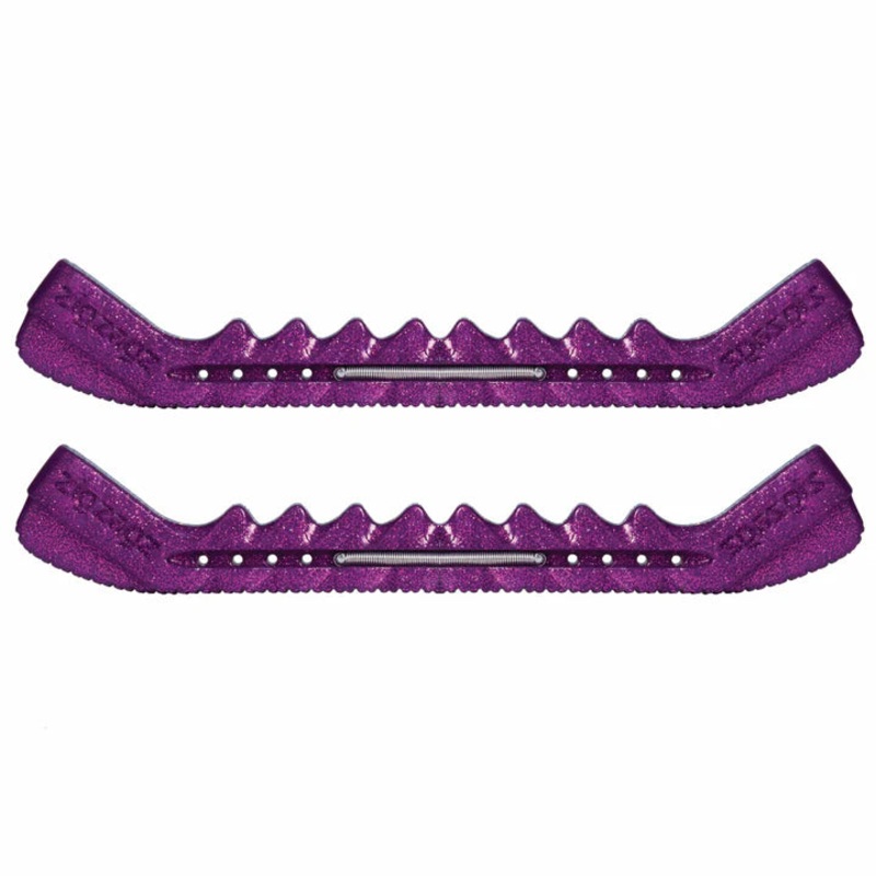 ZigZagz Skate Guards PURPLE GLITZ