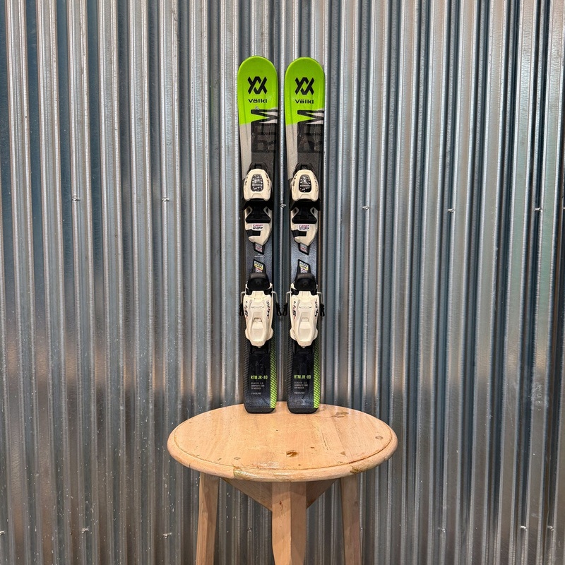 Volkl RTM JR Kid’s Skis w/ Marker Vmotion 4.5 GW Bindings – USED 80cm