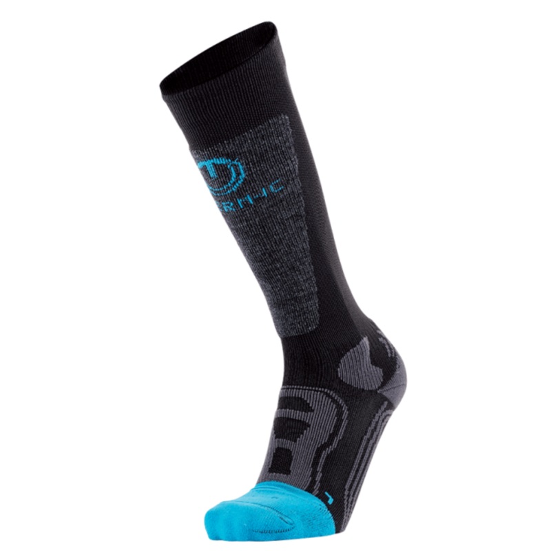 Therm-ic Warmer Ready Junior Sock Black Blue XXS