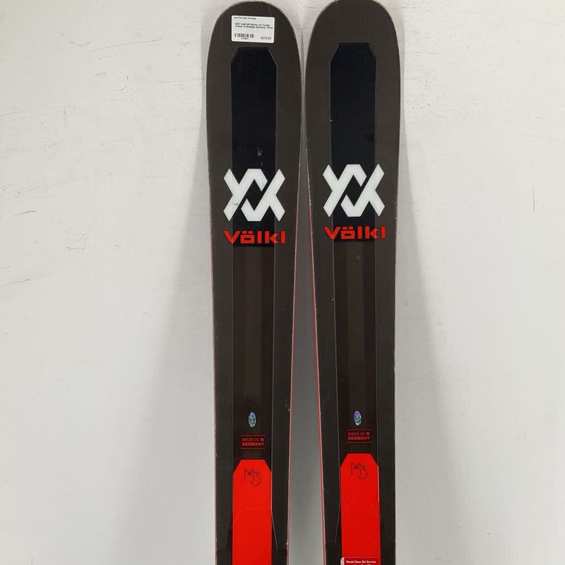 2021 Volkl M5 Mantra w/ Tyrolia Attack 13 Bindings 177cm Red/Grey Used