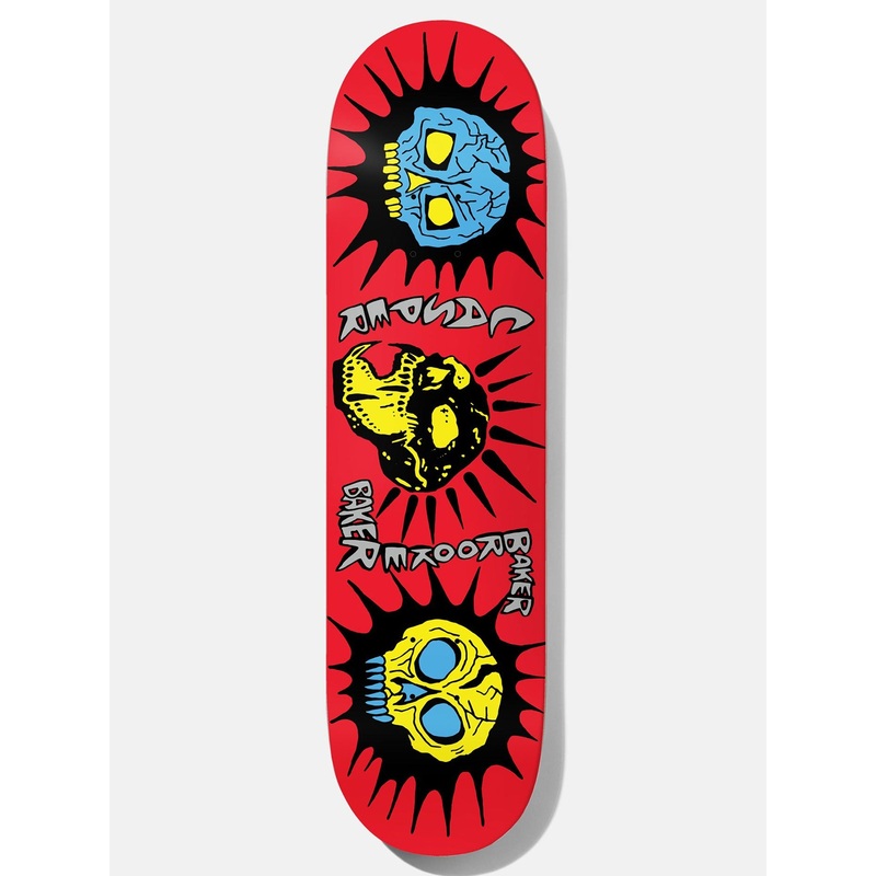 Casper Brooker Wide Jaw 8.475” Skateboard Deck 8.475 RED
