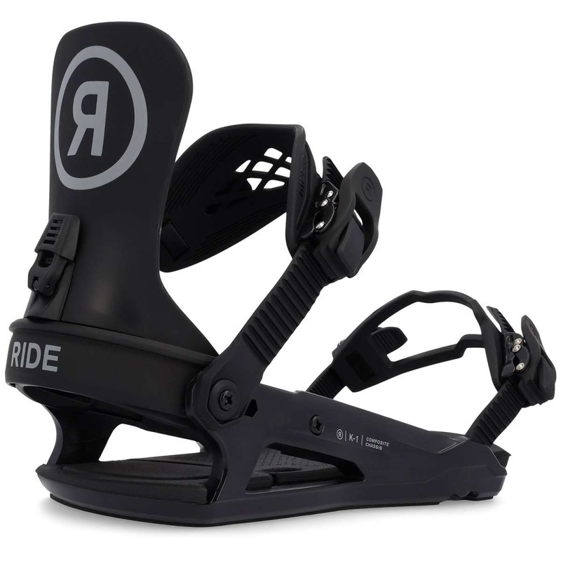 Ride Junior’s K-1 Snowboard Binding 2024 BLACK S