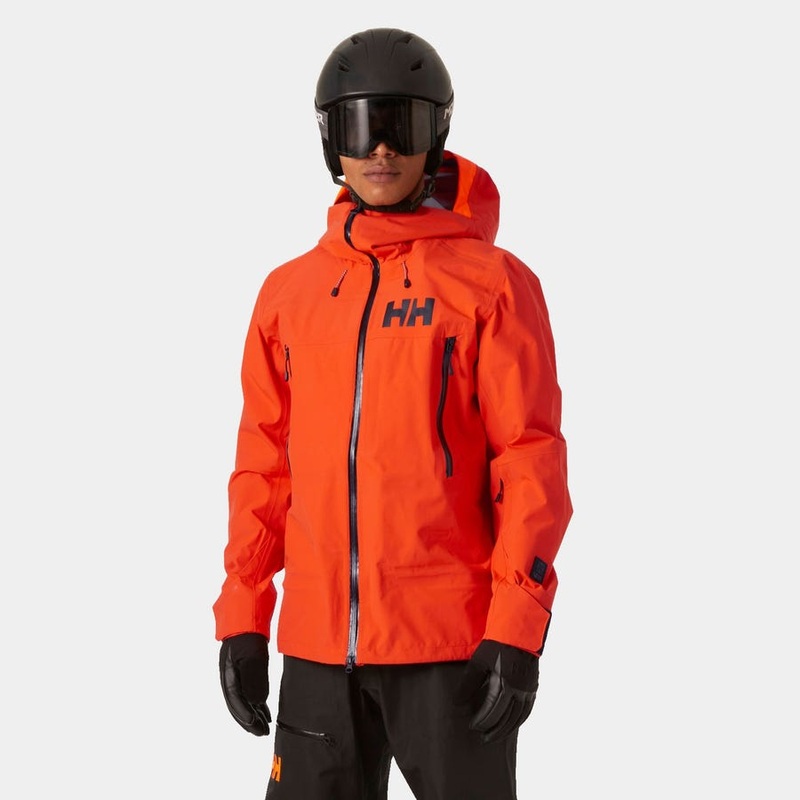 HH SOGN SHELL 2.0 JKT 25 CHERRY TOMATO M