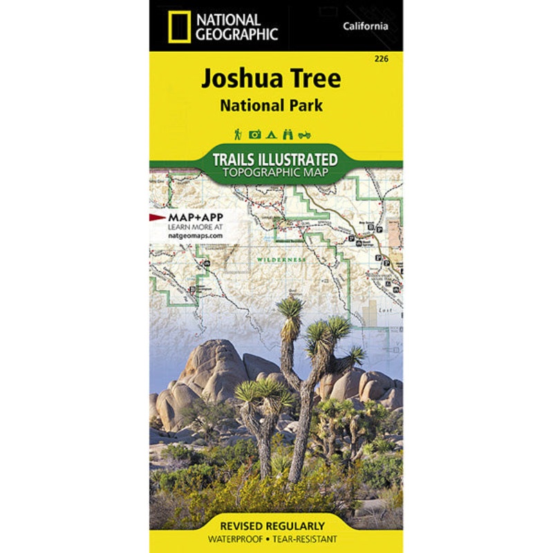 Joshua Tree National Park Map N/A One Size