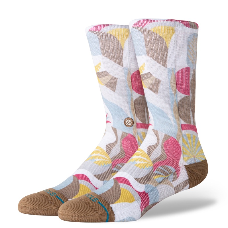 Stance Tropiclay Crew Casual Sock 2025 HONEY L
