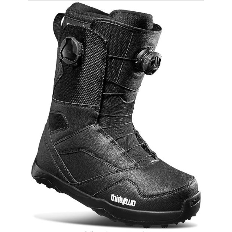 Thirtytwo Mens STW Double BOA Snowboard Boots – Black | C&R Ski/Outdoor
